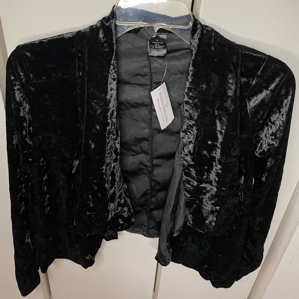 Crushed Velvet Sweater